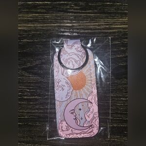 50% Off 2 Items!🌺 Lot B-A Pink and Orange Celestial Lipstick Keychain